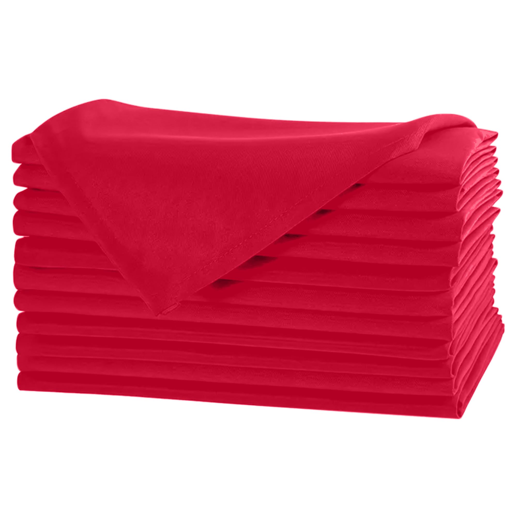 WedDecor Polyester Table Serviette - Rouge, 20 inch