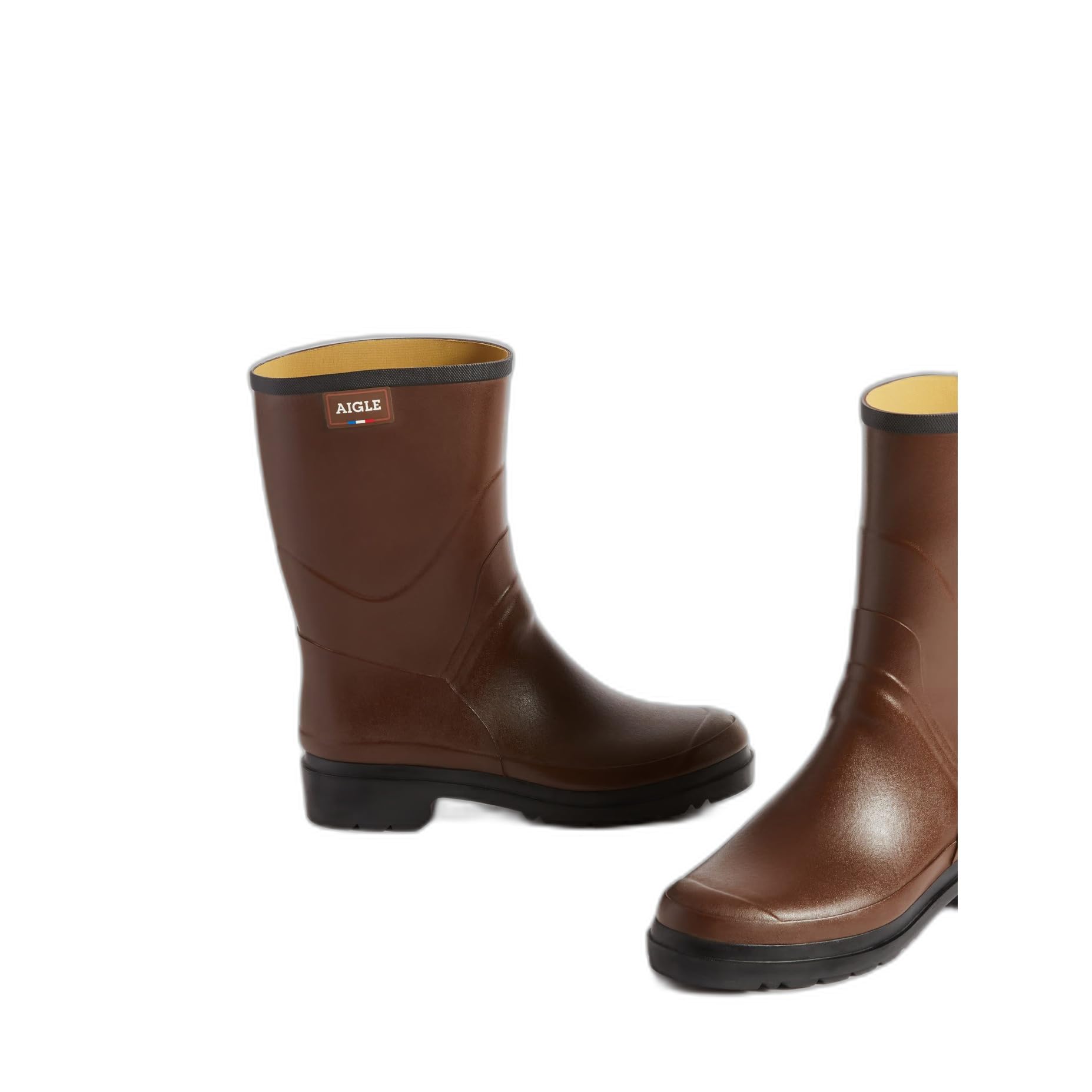 Aigle Men's Bison Work Wellingtons, Marron, 12 UK
