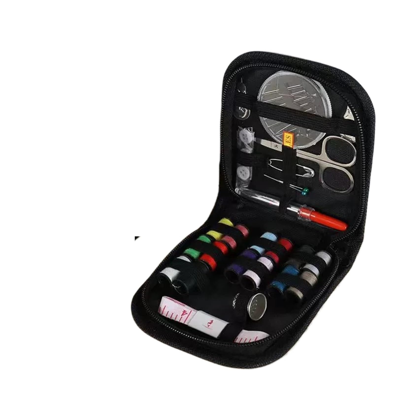 Sewing Kit Compact and Portable 1 Set A Compact Travel Sewing Kit that Includes Needles, Threads, Scissors, and Other Emergency Repair Items, Featuring A Mix of Basic(47pcs)