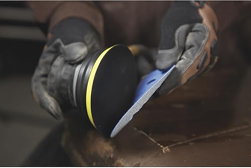 Miniatura 6 de Klutch Lijadora neumática orbital de aire - 5 pulgadas de diámetro 1.6 CFM, 10,000 RPM