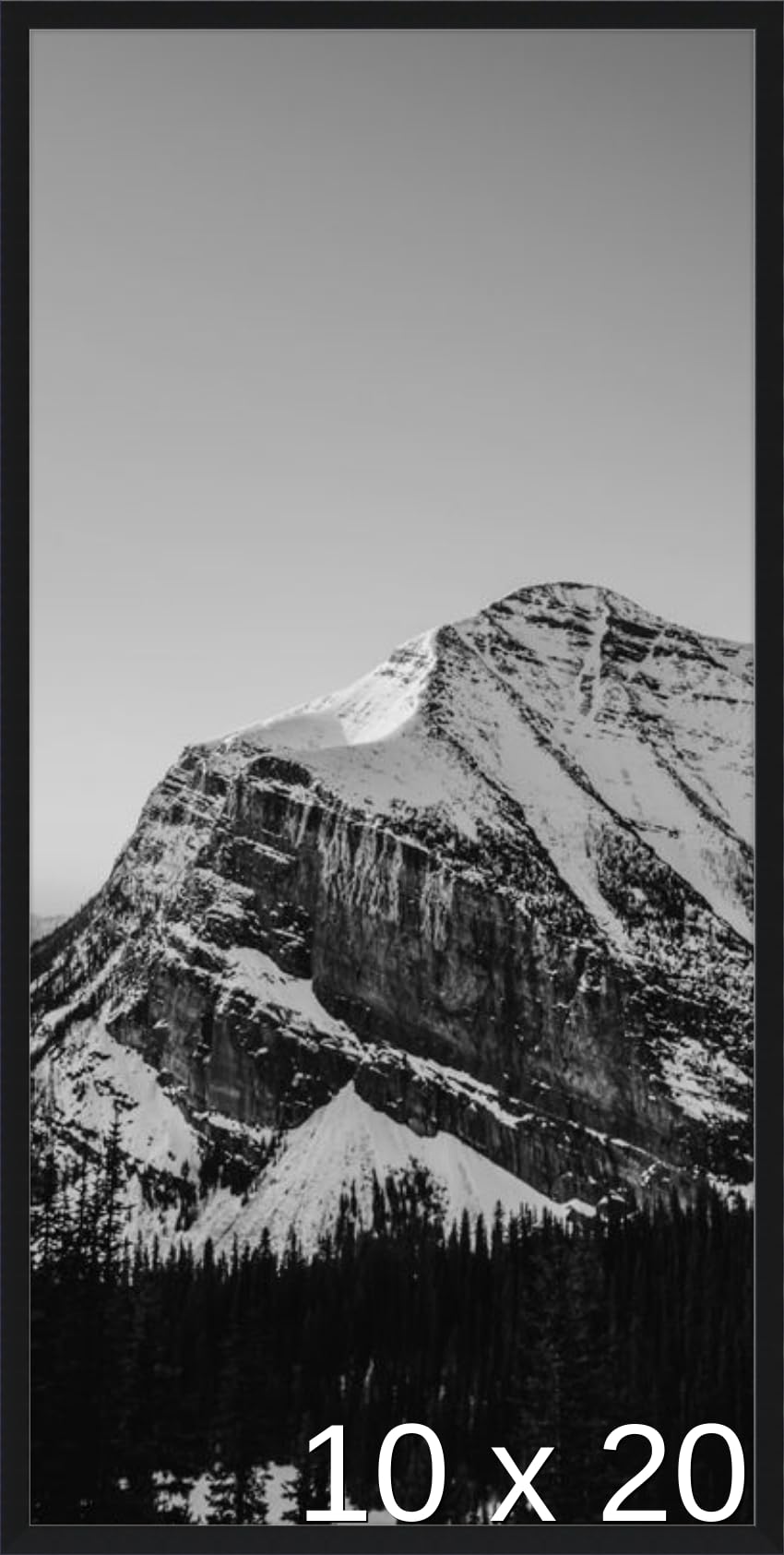 Frame It Easy 10 x 20 Satin Black Metal Frame (Ashford)