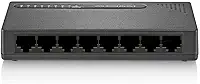 Switch Multilaser 8 portas 1 POE Passivo 10/100Mpbs Preto RE115 - PPB