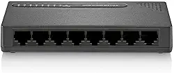 Switch Multilaser 8 portas 1 POE Passivo 10/100Mpbs Preto RE115 - PPB