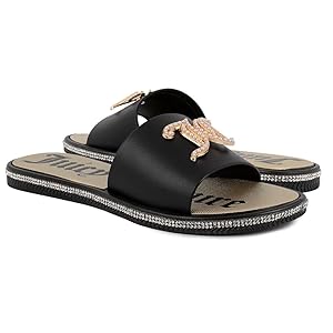 Amazon.com | Juicy Couture Women's Rhinestone Slide Sandals Amazon.com | Juicy Couture Women's Rhinestone Slide Sandals