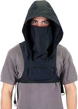 【HI FI FNK】Pack Hodded Vest Sharkskin Titanium 2 Vest with Hood - Full Zip - Women