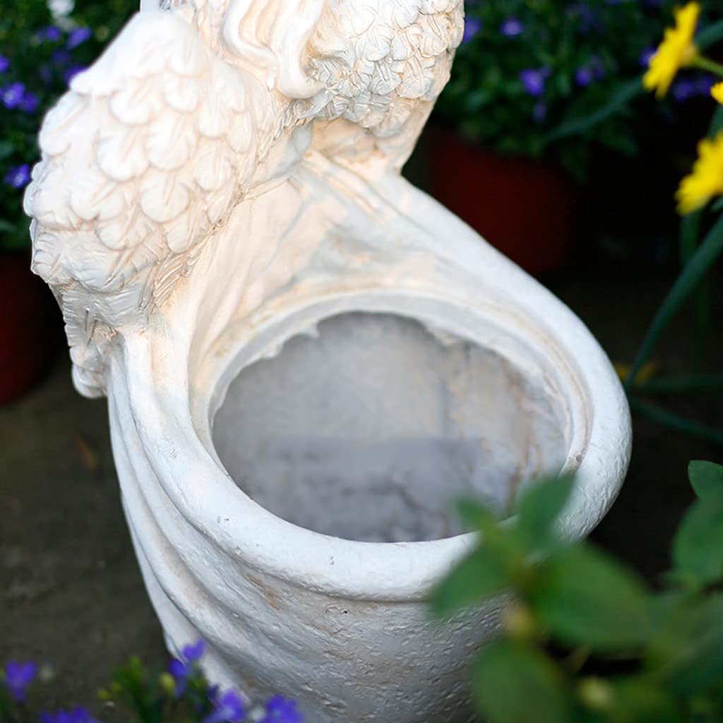 Amazon.co.jp: 像の屋外装飾 庭の小さな天使の装飾の装飾品の