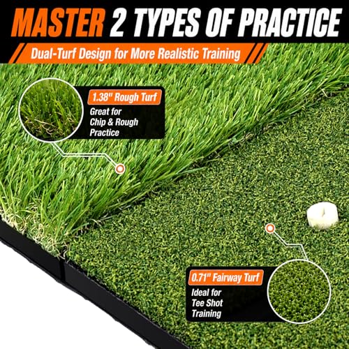 BIRDIEBLAST 10mm Foam Golf Mat
