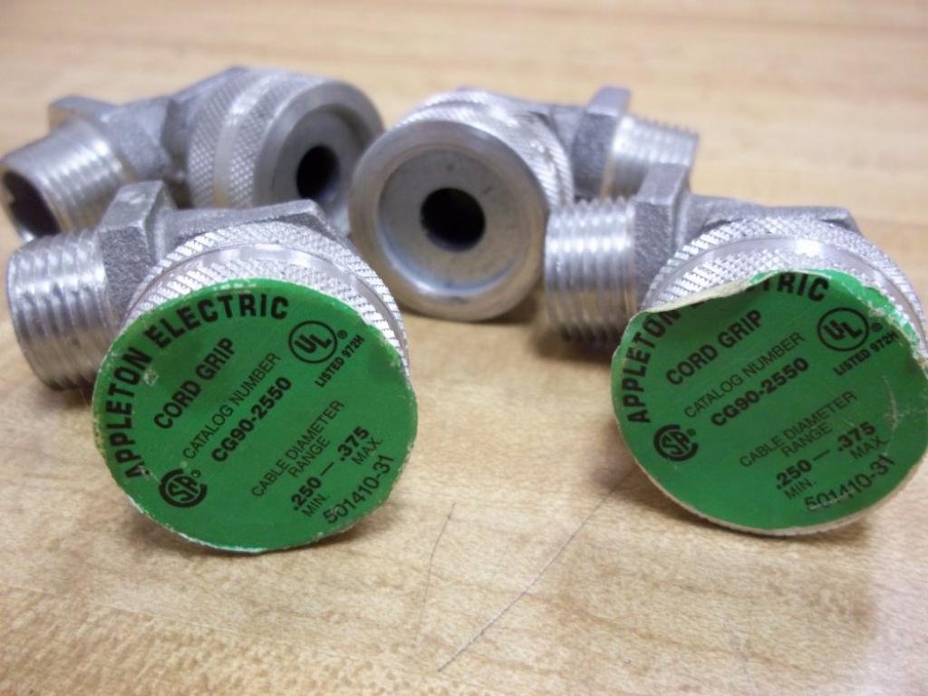 Appleton CG902550 1/2 90 Degree Cord Grip (Pack of 4)