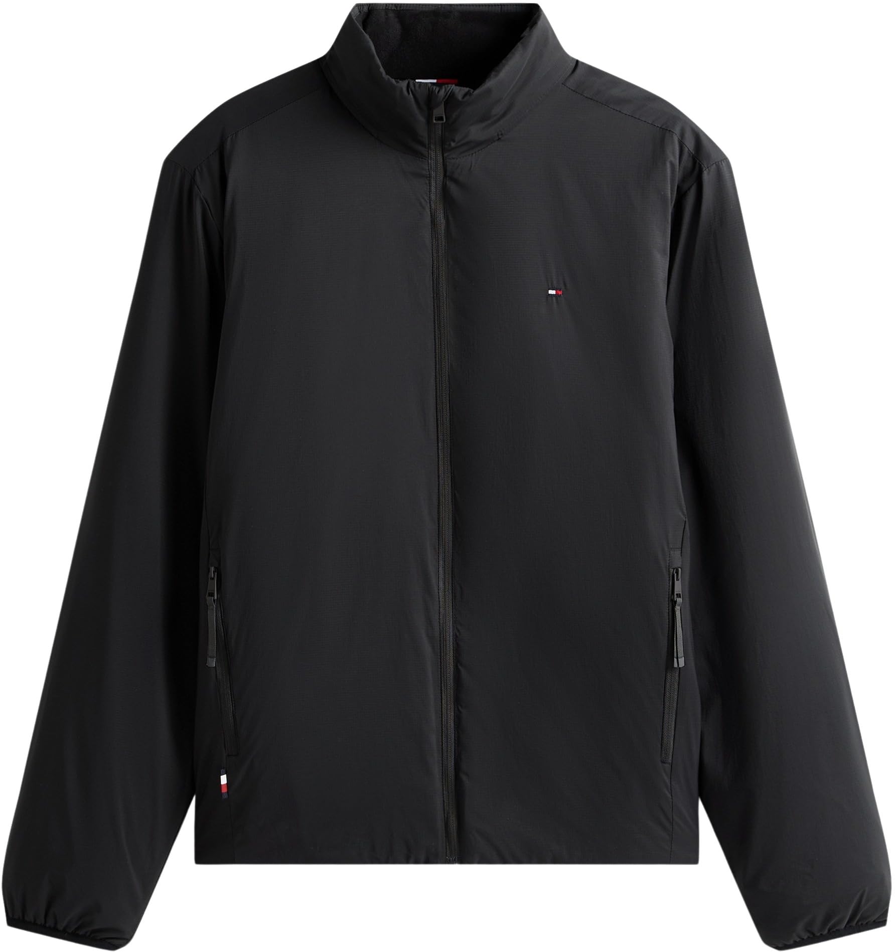Tommy Hilfiger Herren Windbreaker Jacke Lightweight Blouson mit Stehkragen