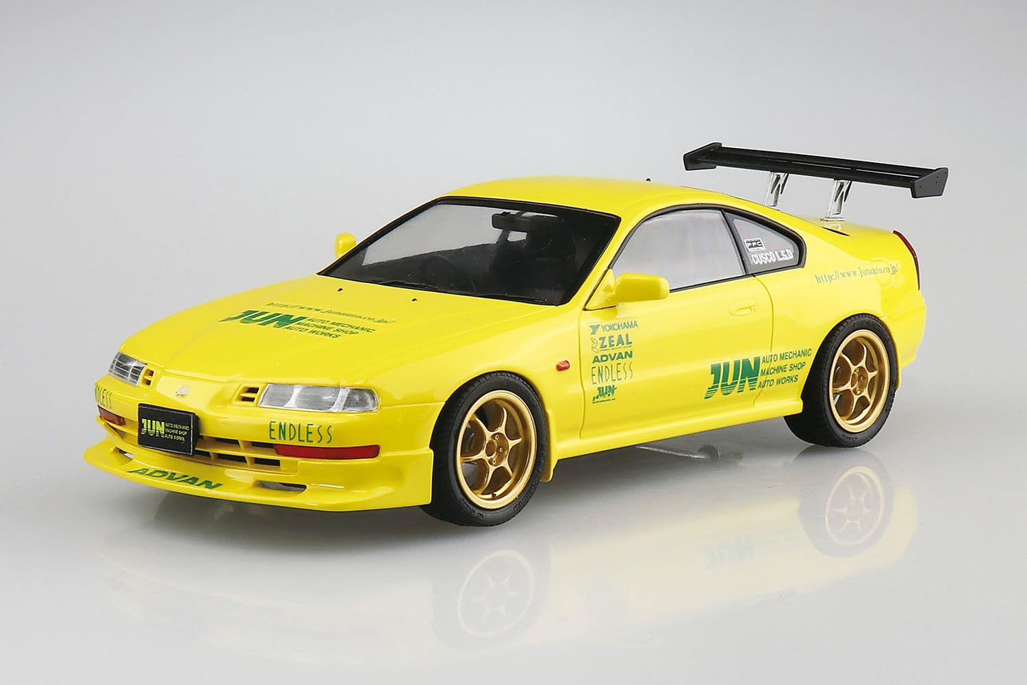Aoshima Bunka Kyozai 1/24 The Tuned Car Series No.73 Honda JUN Automechanic BB1 Prelude '91 Modello in plastica (Automotive)