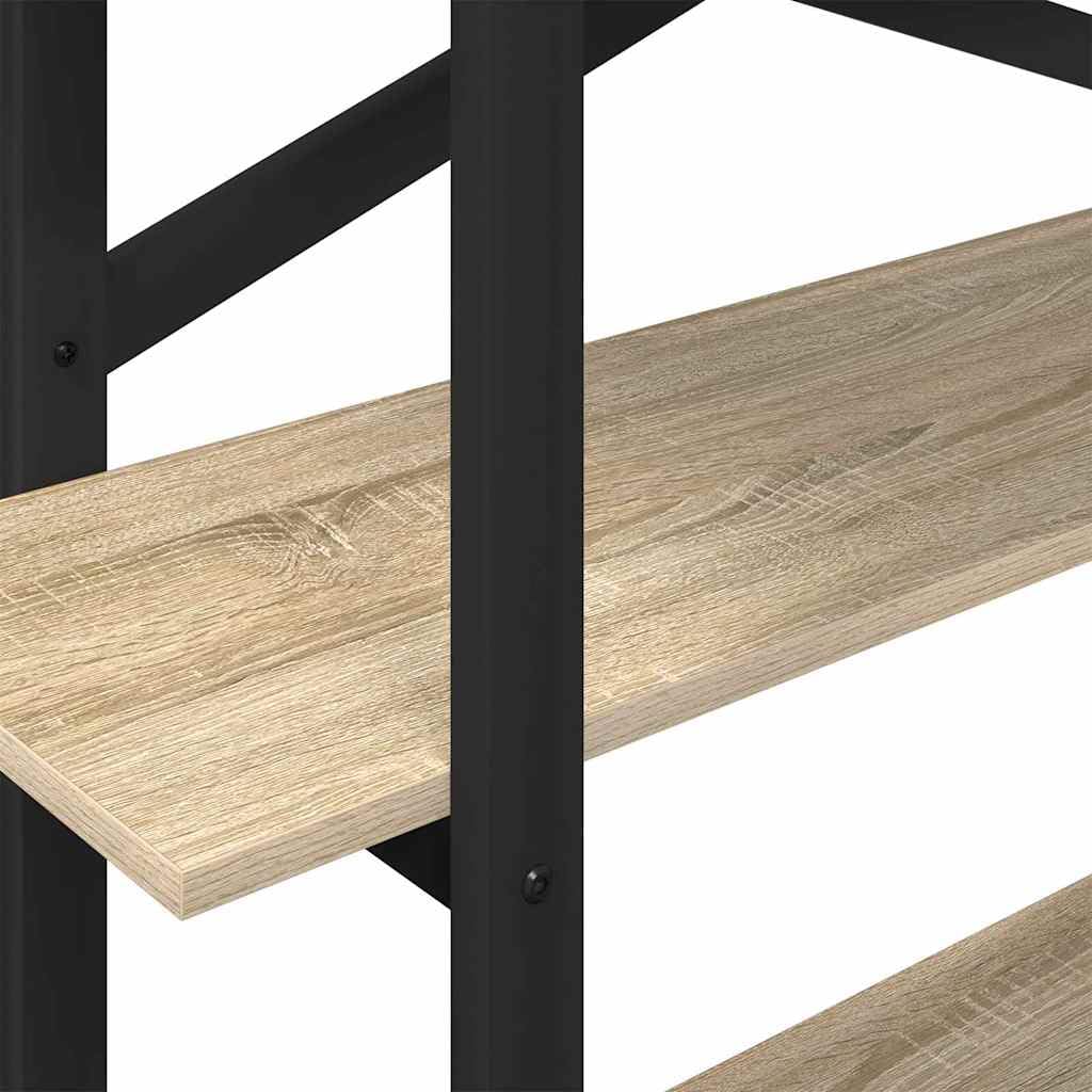 Generisch Bücherregal Sonoma-Eiche 100 x 33,5 x 102 cm Holzwerkstoff,Möbel,Regalsysteme,Bücherregale Bücherschränke-883947