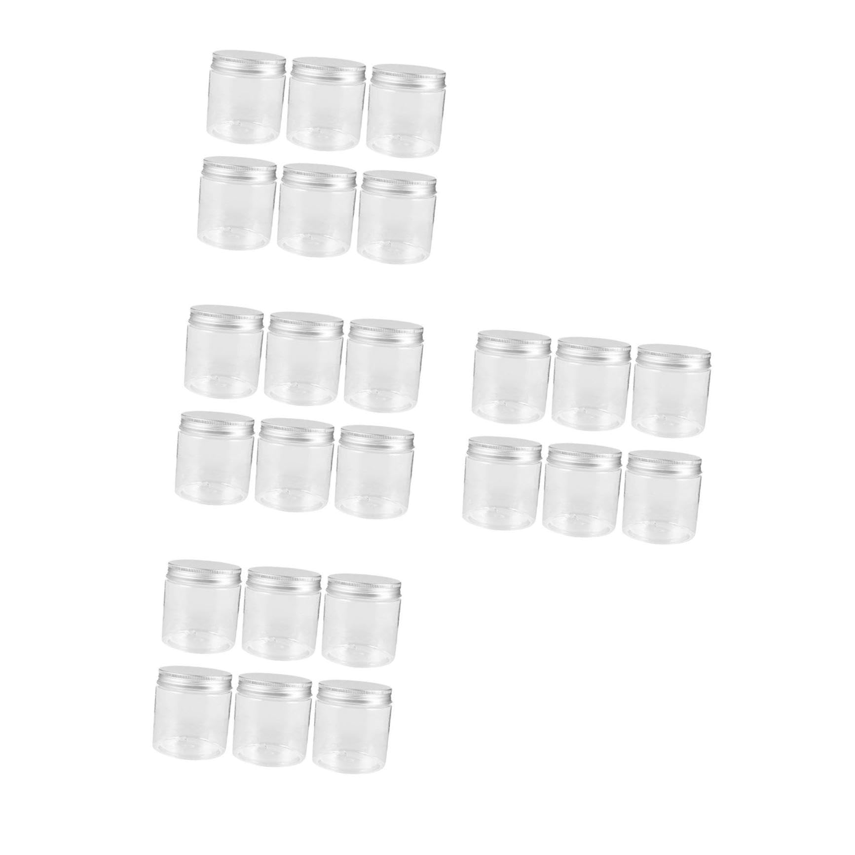 Cabilock 4 Set Contenitore Di Stoccaggio Ermetico Barattolo Con Coperchio Contenitore Per Alimenti Contenitore Cibo Barattoli Domestici Barattoli Con Coperchi Lega Di Alluminio 6 Pezzi*4