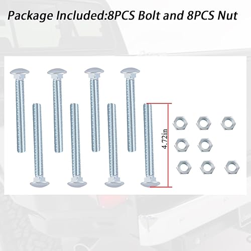 Miniatura 4 de Kit de tornillostuercas para caja de camión compatible con Ford F150 F250 F350 (1987-1996)