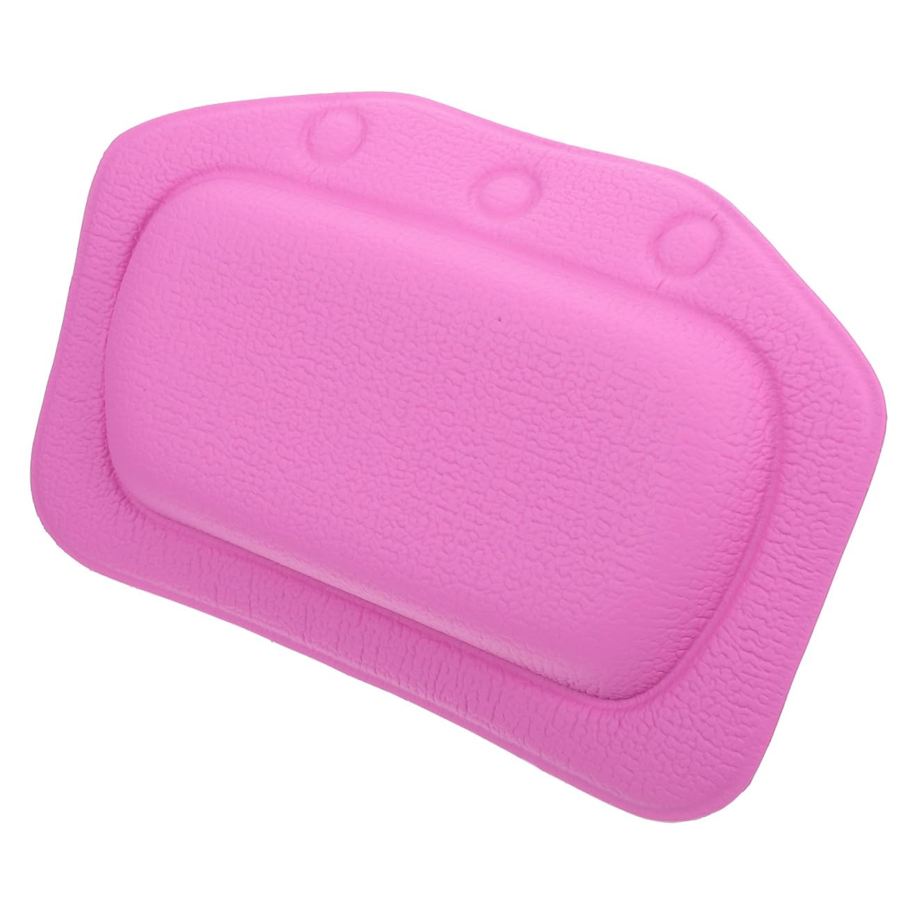 PVC Foam Bathtub Pillow with Suction Cups Back and Head Rest Cushion for Spa and Home Bath Soft