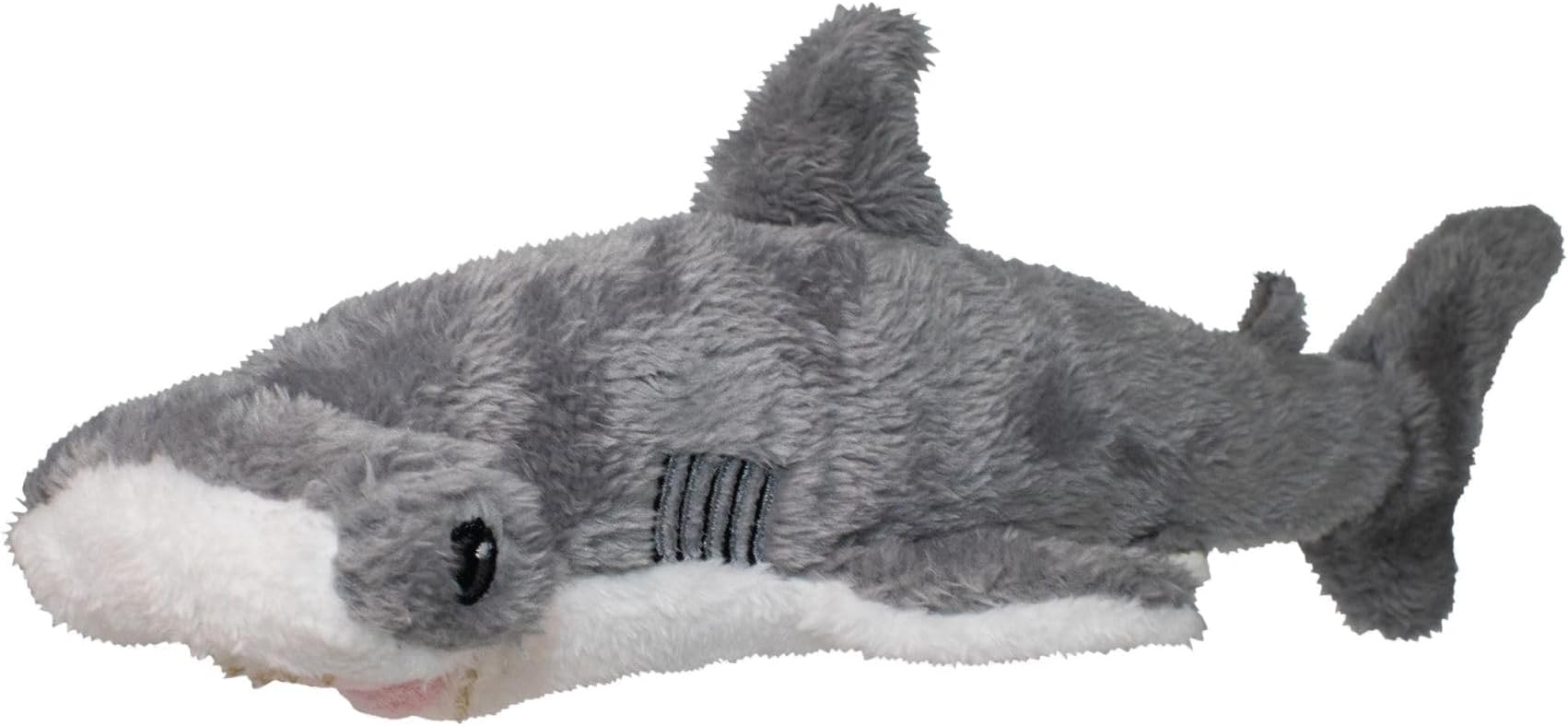 Hammerhead Shark from Deluxebase. Small 31cm Soft Plush Animals made from Recycled Plastic Bottles. Eco-Friendly Cuddly Gift for Kids and Cute Stuffed Animal Toy for Toddlers.