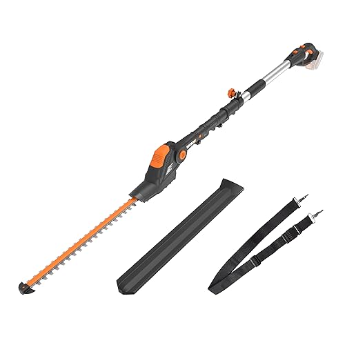 WORX Taille-Haies sans Fil sur perche 20V WG252E.9, Lame de