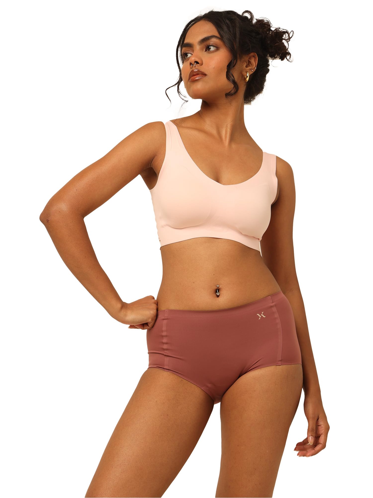 Airsoft Boyshorts | Women's High Coverage Mid-Rise Underwear with Four-Way Stretch | All Day Breathability | Lightweight & Seamless