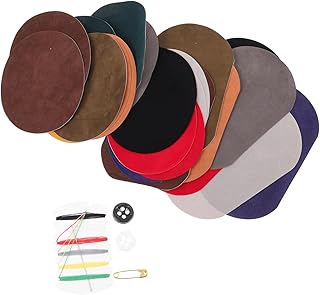 TEHAUX 1 Conjunto Kit De Acolchoamento De Remendo Oval Camisa Jeans Acessórios Enfeitados Remendos De Roupas Remendos De Jaqueta Jeans Bordado Remendos De Reparo De Roupas Calças
