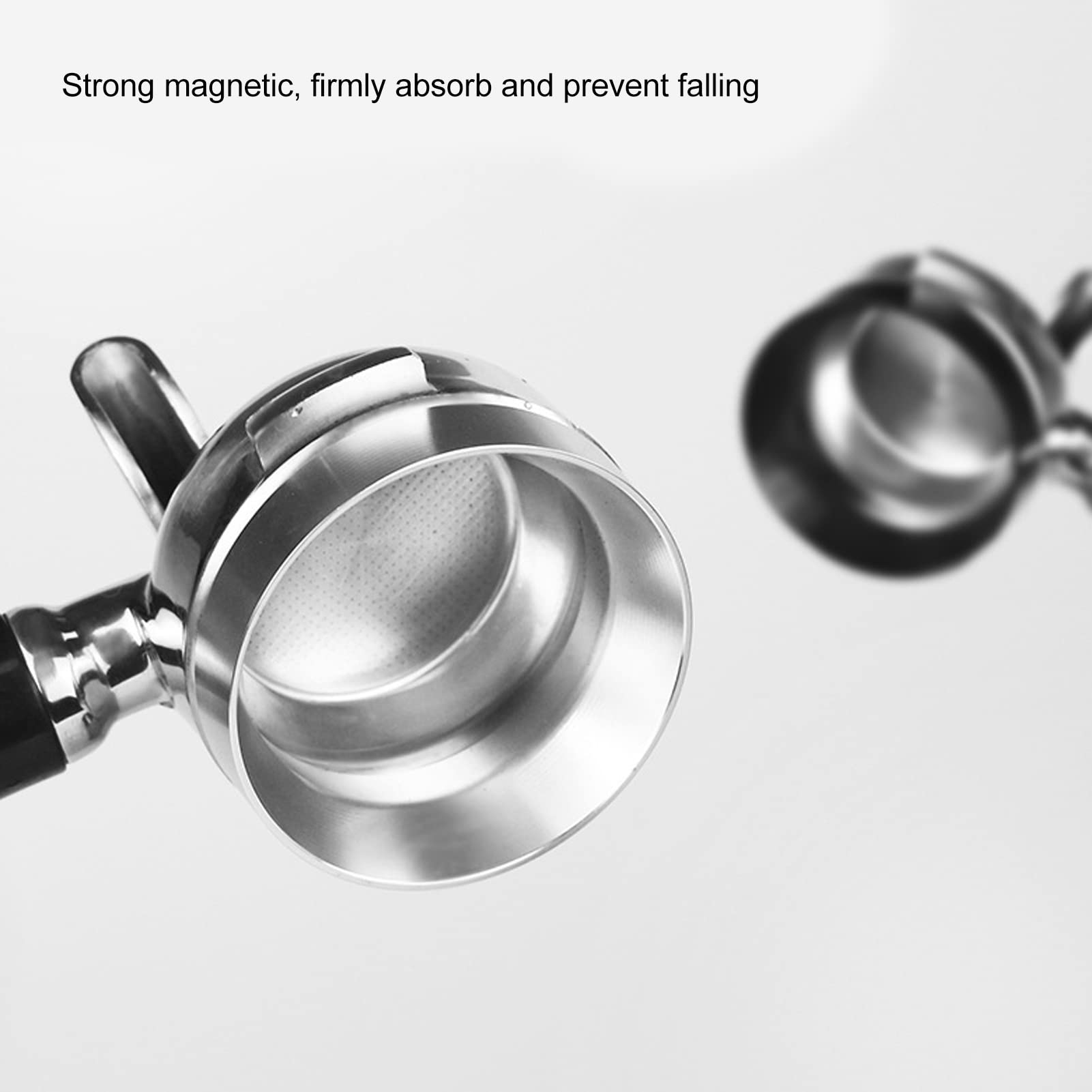 51 Mm Espresso Dosierring Aus Alu – Magnetisch, Kratzfrei & Hält Die Arbeitsfläche Sauber