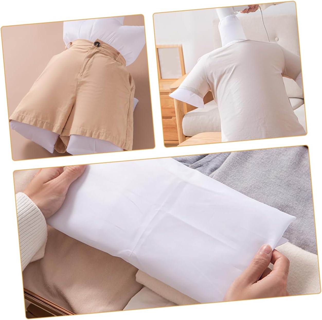 GLEAVI 1 Set Quick Dry Bag Pants Laundry Dryer Down Jacket Drying Bag Dryer Clothing Drying Garment Laundry Hair Dryer White Polyester Clothes Travel