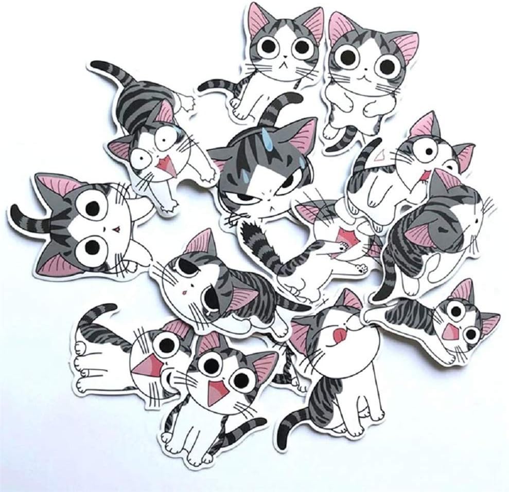 SetProducts Top Stickers! Pack of 14 Chi's Sweet Home Stickers, Sticker Vinyls, Chi Cute Cat Non-Vulgar, Fashion, Style, Bomb - Image 4
