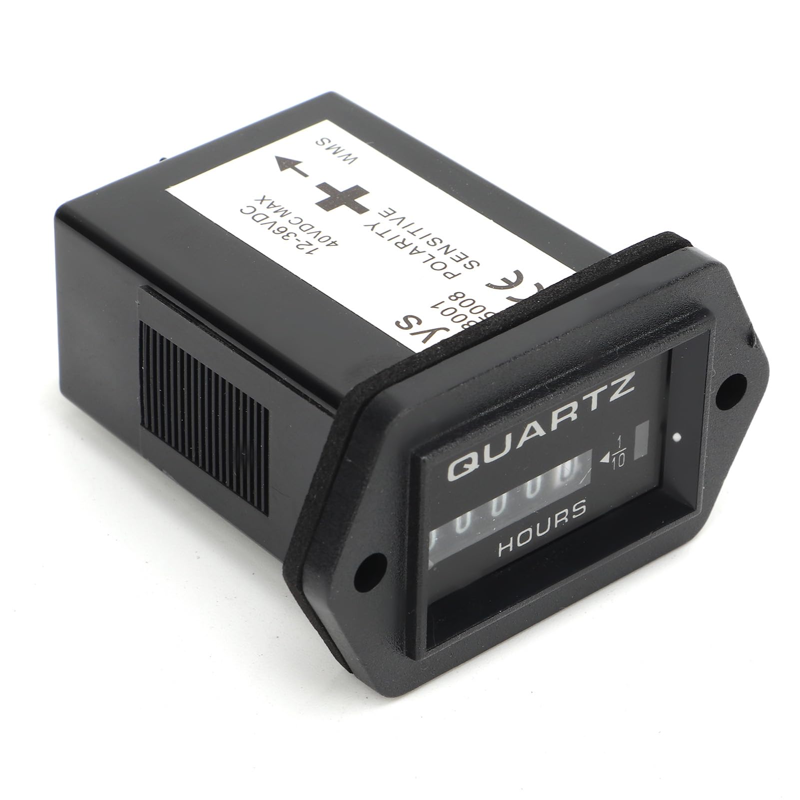 Jadeshay Contaore Meccanico, Contaore Motore Professionale Fuoribordo DC 12V-36V per Trattore Camion Barca ATV UTV
