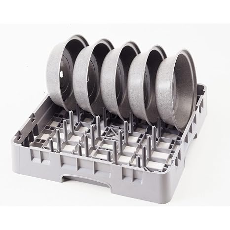 Cambro PR59314151 Camrack Soft Gray Peg Rack Without Extenders