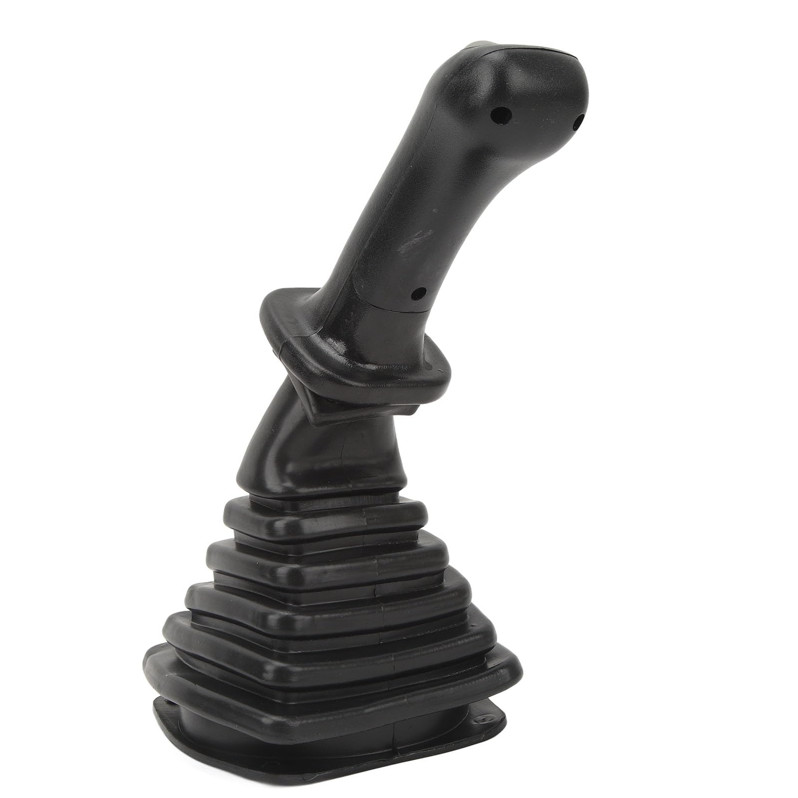 Adatto per Mini Escavatore Maniglia Joystick Sostituzione Premium per Doosan DH DX150 215 225 300 370-9C, 2 Pezzi Leva a 3 Pulsanti in Lega di Alluminio ABS