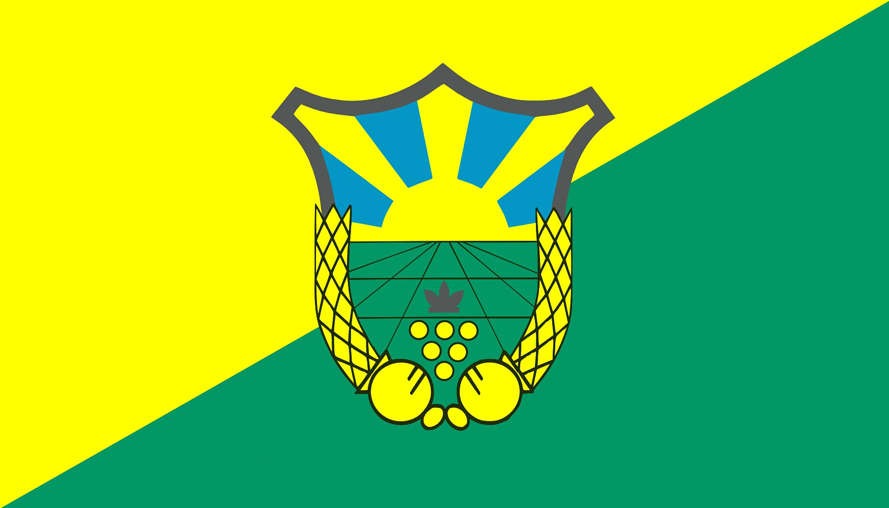 Drapeau XL Vasilevo Municipality North Macedonia grand format