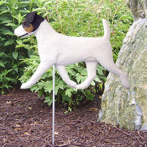 Tri Parson Russell Terrier Estaca de jardín por Michael Park