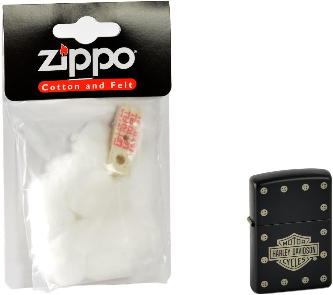 Zippo Accendino Harley Davidson '1' 48361 Collezionabile Metallo Oro Taglia Unica