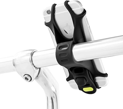 Amazon Bone Bike Tie X 自転車 スマホ ホルダー 超軽量 全シリコン製 脱着簡単 脱落防止 4 6インチのスマホに対応 Iphone 8 7 6s Plus 5 Se Xperia Galaxy S8 S7 Note ハンドル型 Ifデザイン賞16受賞 ブラック Bone アクセサリーホルダー