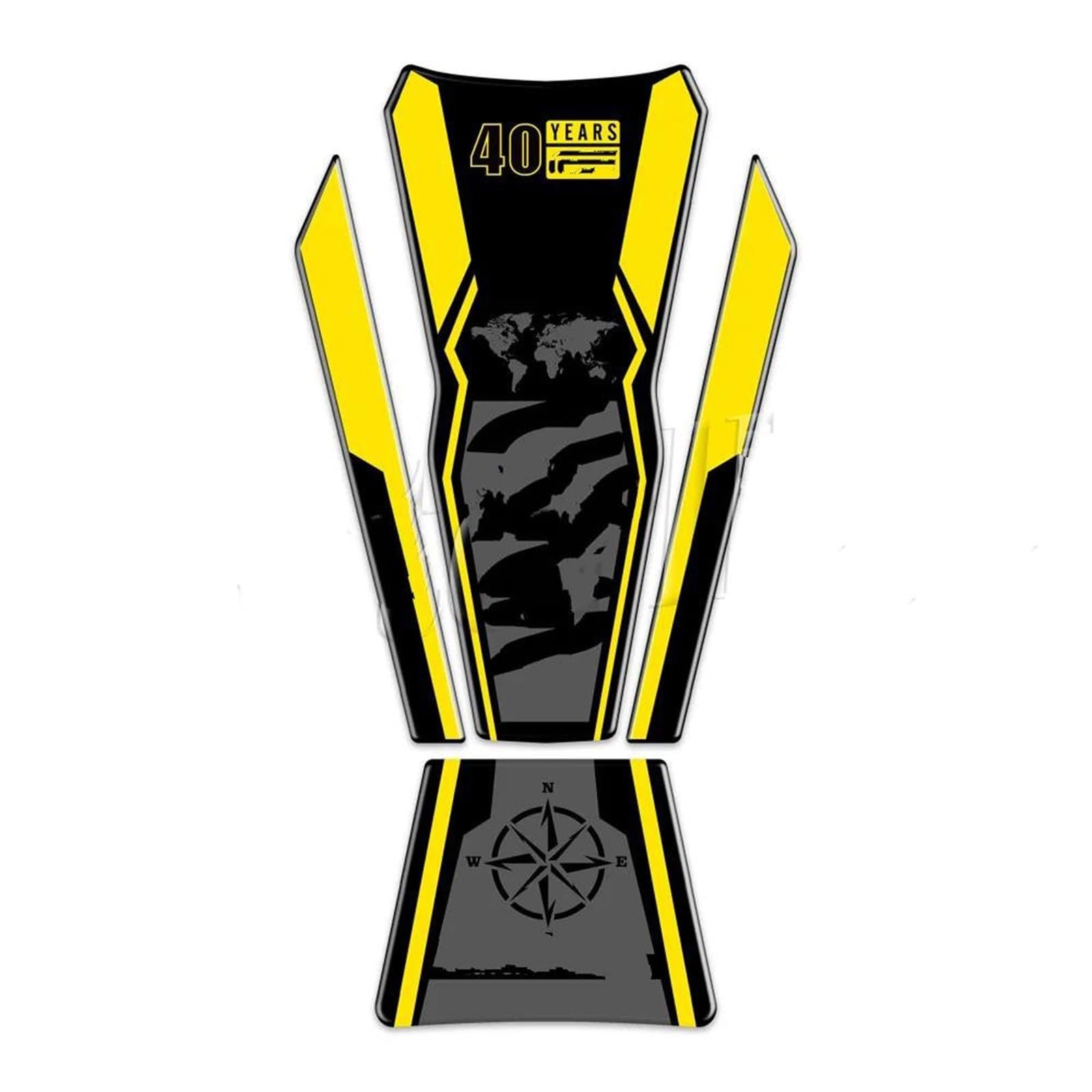 Motorcycle Fuel Tank Pad Sticker Protector Decal for BMW F850GS F750GS F 850 750 GS 40 2020-2024 F800GS Streetfighter(Color2)