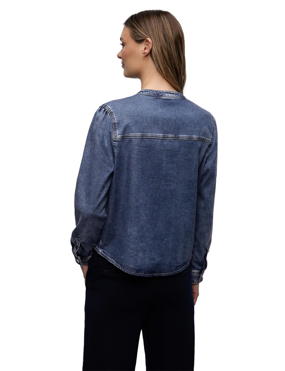 Street One Damen Damen Bluse mit Brusttaschen Bluse mit Brusttaschen (1er Pack)