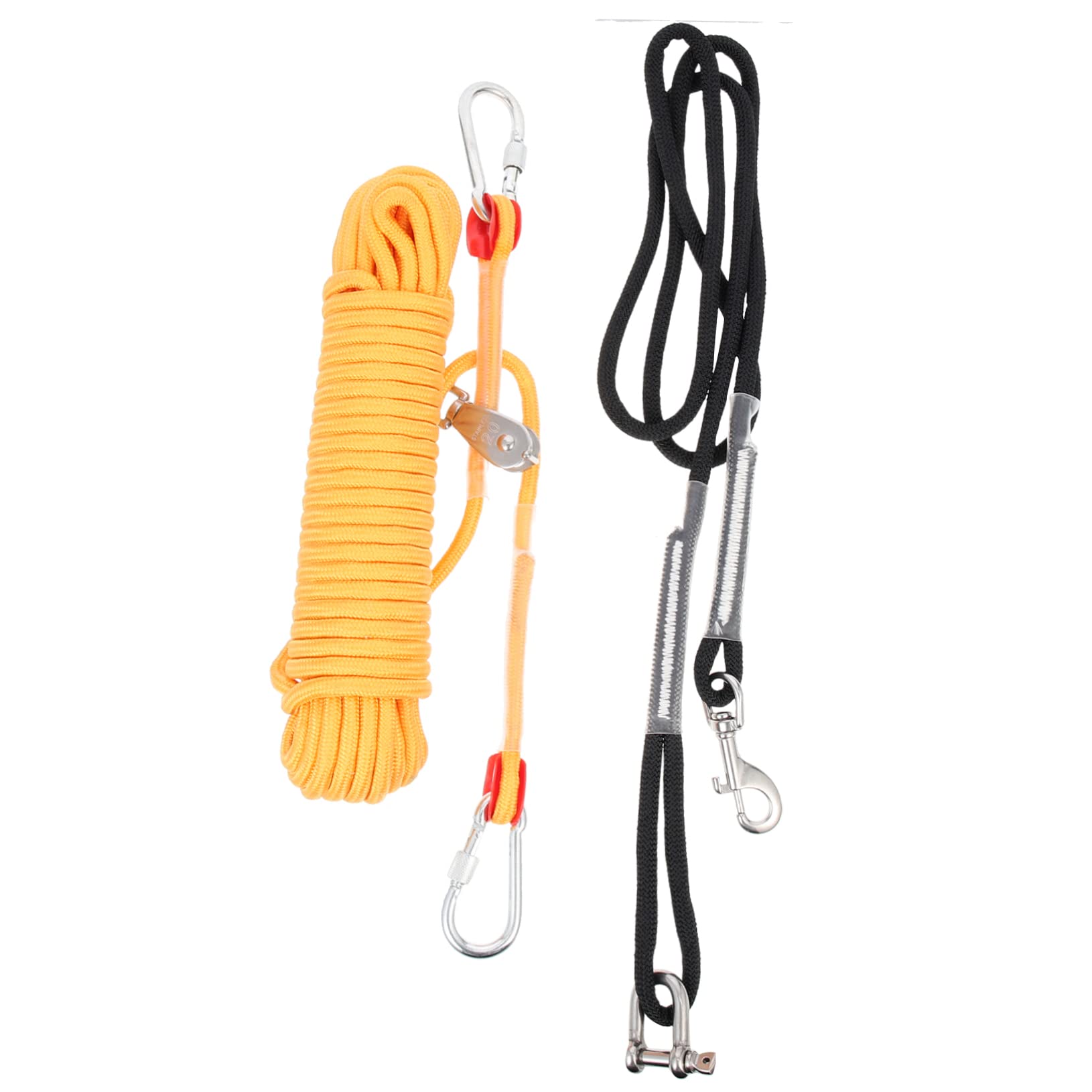 Hemobllo Cadena Resistente para Perros con Cable de Metros Accesorio para Correr y Pasear Mascotas Cuerda de Nylon para Cachorro para Actividades y Diario