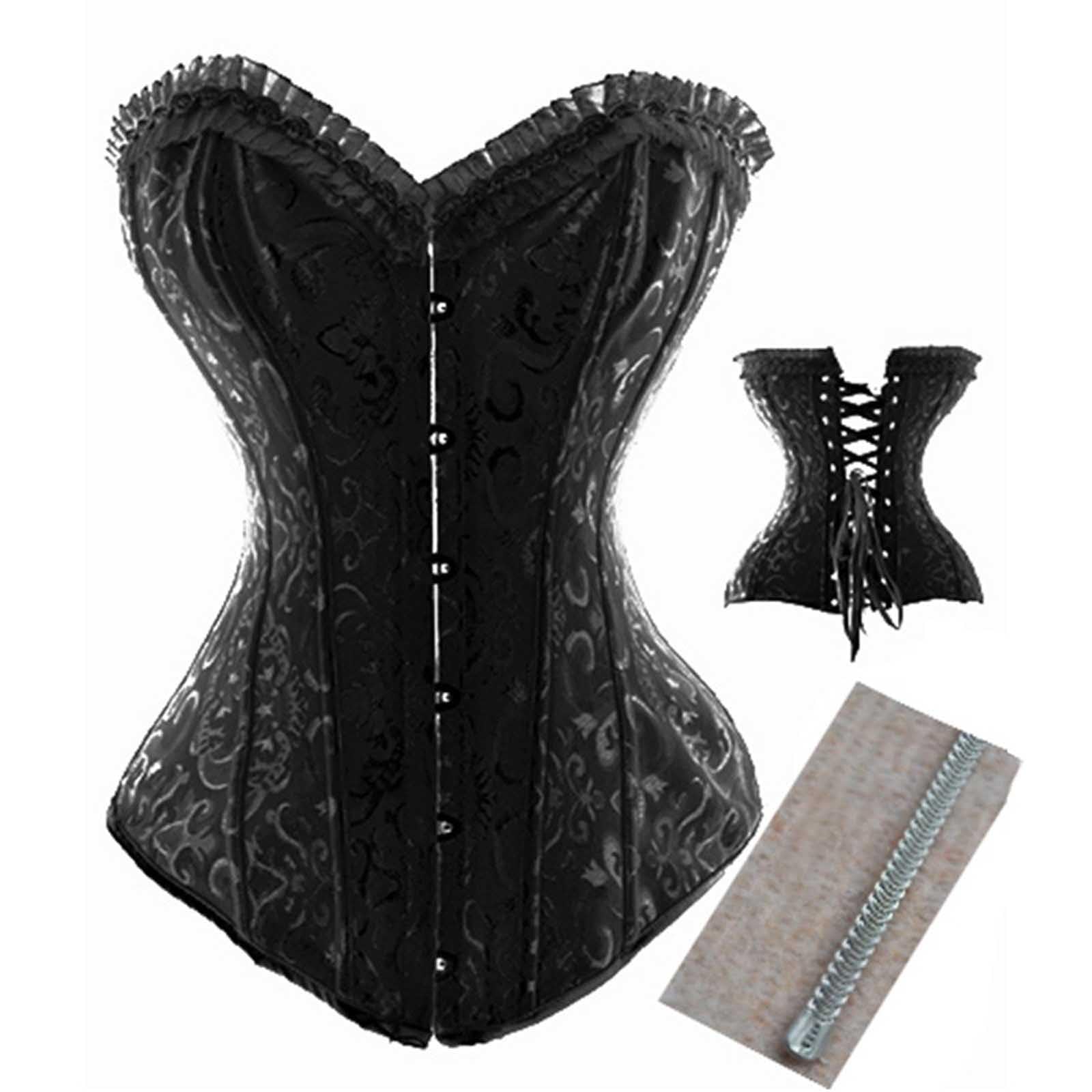 Corpetto Top Donna Curvy, Corsetto Donna Elegante Cerimonia