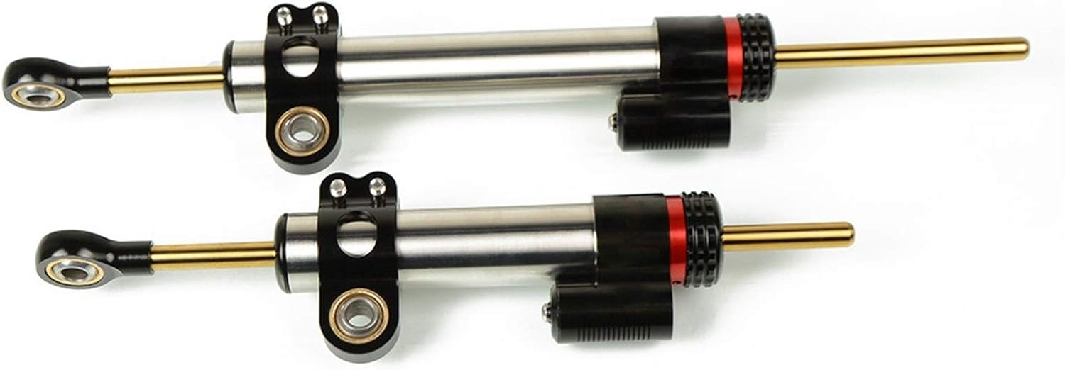 EZZON Aluminum Motorcycle Damper Steering Stabilize Safety Control For Ducati 696 1000 1200 695 795 796 821 1100 Mounting Bracket Kit(Two)