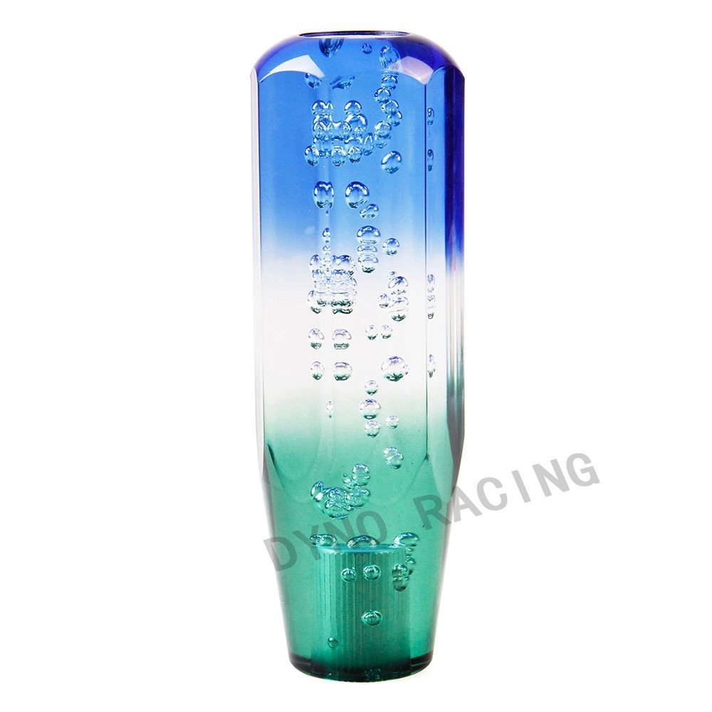 Generic New Colorful Crystal Bubble Dildo Shift Schaltknauf mit Licht fr  Universal KFZ Zubehr Styling Farbe Blau Wei Grn : Amazon.de: Auto &  Motorrad