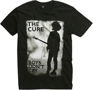 ホットトピックThe Cure Boys Don ' t Cry Tシャツ US サイズ: L カラー: ブラック