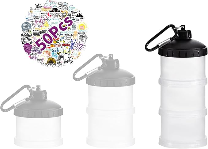 Amazon.com: GUIFOR Protein Powder Holder Comes with 50 Personalized ...