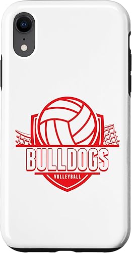 Bulldogs Volleyball Back to School Spirit R Case for iPhone XR