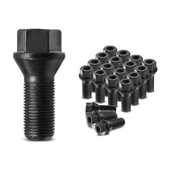 JDICY 20X .25 Wheel Lug Bolts E70 3 Series Front Rear for Mini,for BMW 21.75-Thread Length Mm 20-Number in Pack 9100000 36136781151 XSW1185