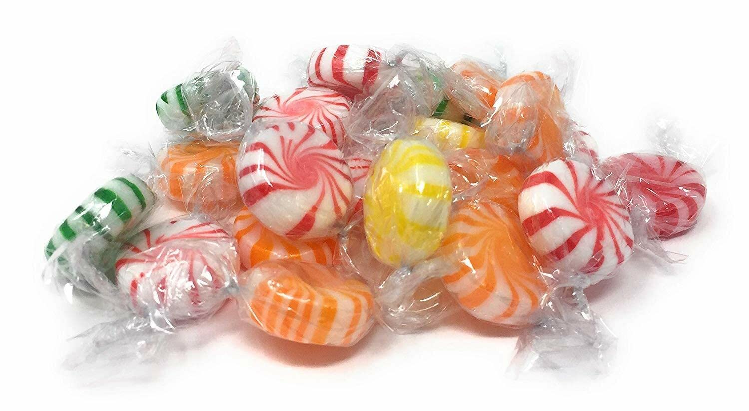 Yankee Traders Brand Assorted Fruit Starlight Wrapped Candy, 4 Pound