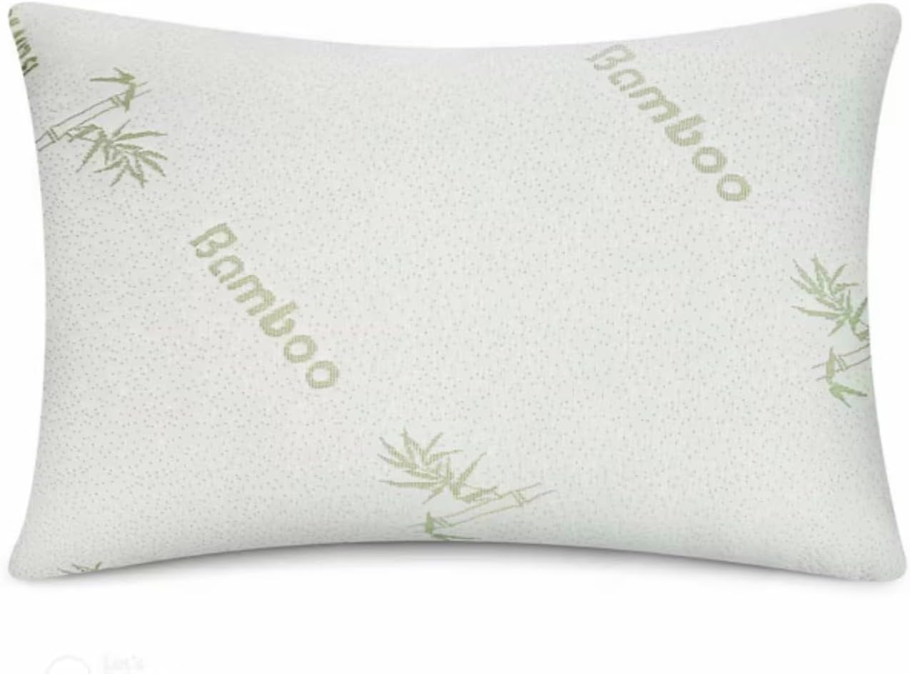 Set 2 Almohadas Memory Foam Refrescante Tamaño Queen