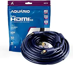 CABO HDMI 2.0 4K 3D 19 PINOS - 10 METROS