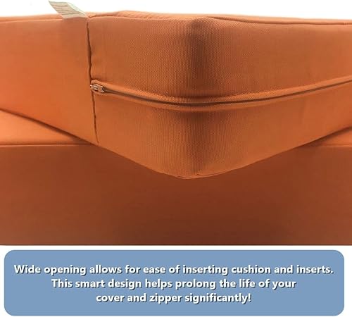 Miniatura 7 de CozyLounge - Funda de cojín para silla de patio, impermeable y resistente a los rayos UV