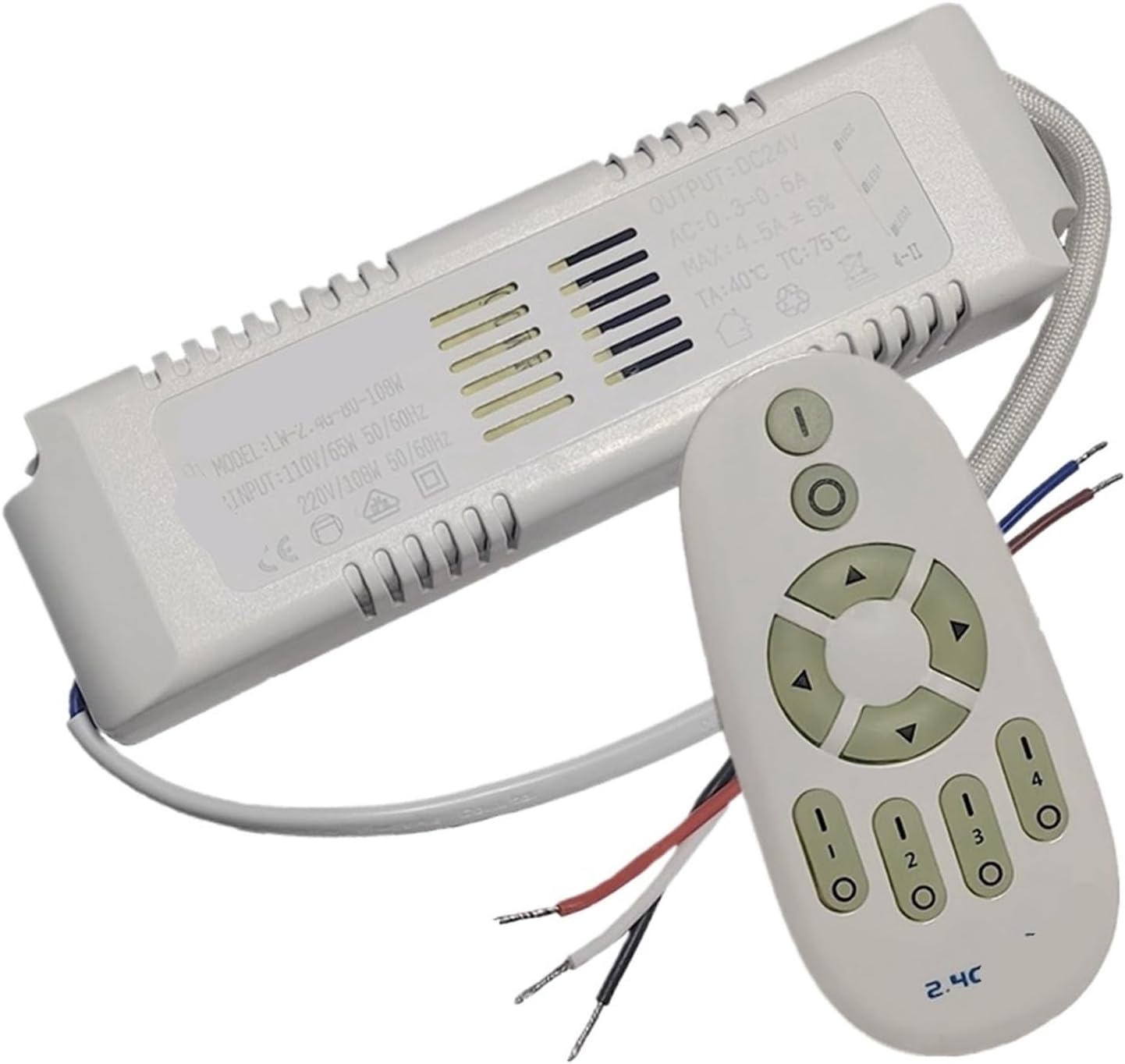 1PCS Output 24V 2.4G Remote Control LED Driver Power Supply(150W)