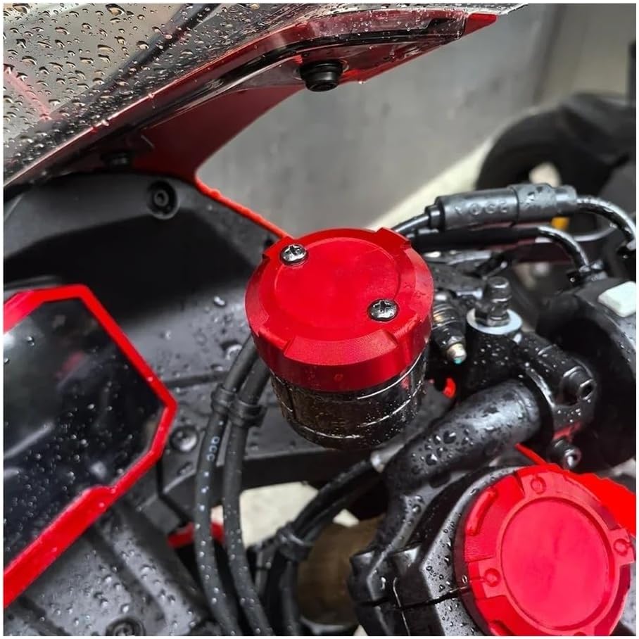 Front Brake Fluid Protector for DS900X 900DSX 2024 2025 Motorcycle Accessories Front Brake Fluid Reservoir Cover Engine Oil Filler Cap