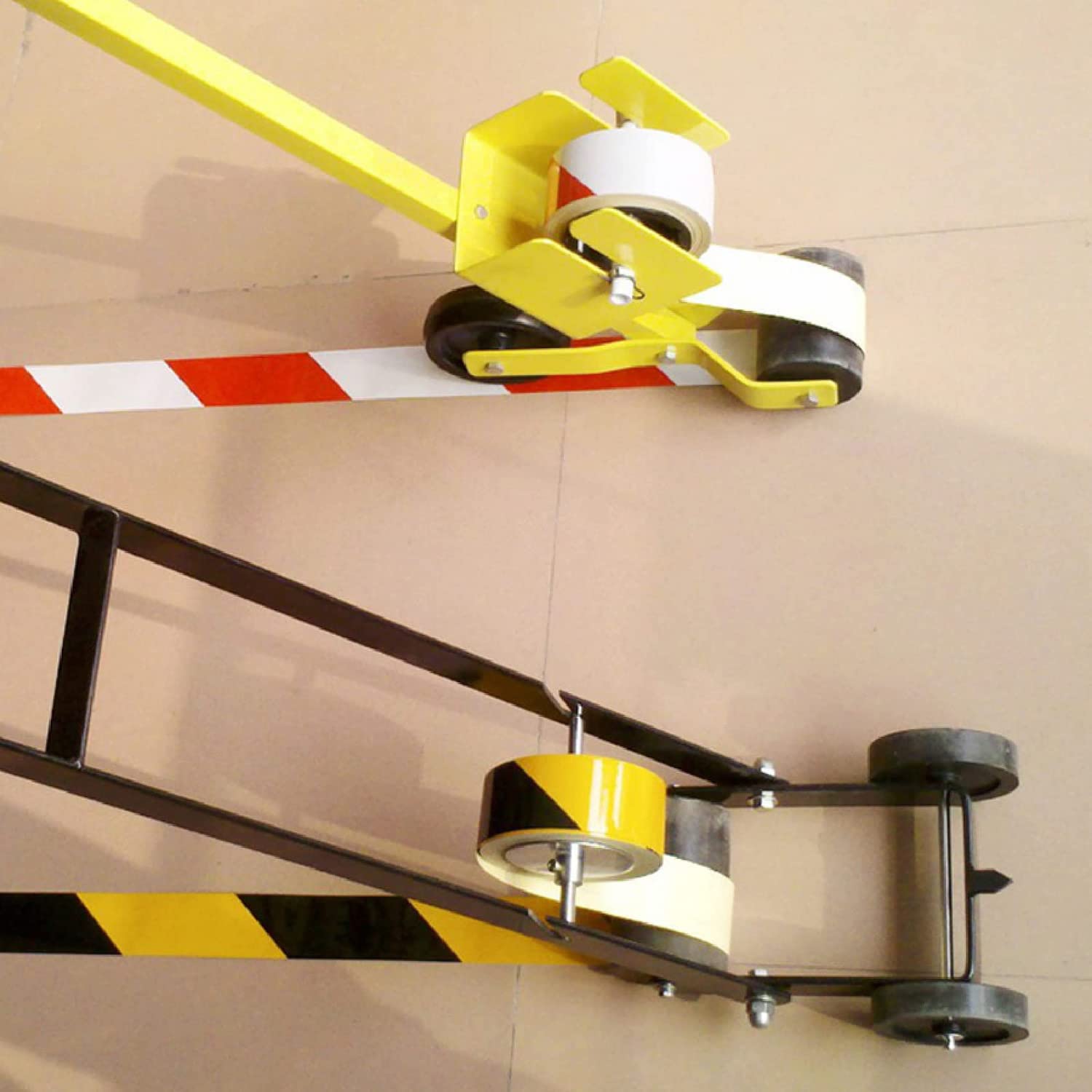 Máquina marcadora de línea - Máquina de marcado de línea de transferencia de ruedas para pintura de carretera o césped - Ideal para escuelas, superficies deportivas, fábricas, dispositivo de escritura