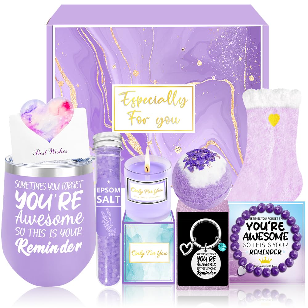 RichMoho Birthday Pamper Gifts for Women Self Care Gift for Women Get Well Soon Gift Pamper Hamper Gifts Birthday Gift for Mom,Friends,Female,Sister, Wife, Coworker — image 1